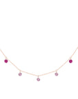 Collier Confetti Rose