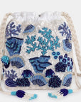 Sac Bucket Corail Bleu