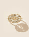 Bague Souad Améthyste Verte