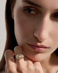 Bague Souad Améthyste Verte