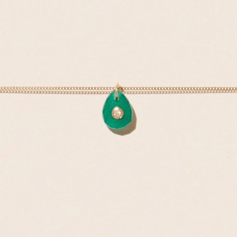 COLLIER ORSO ONYX VERT