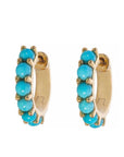 Mini Créoles Si Joli Turquoise