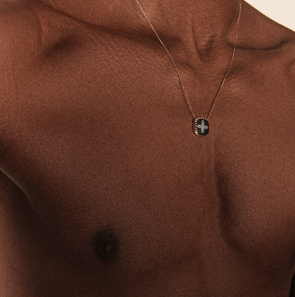 Collier Bowie Noir