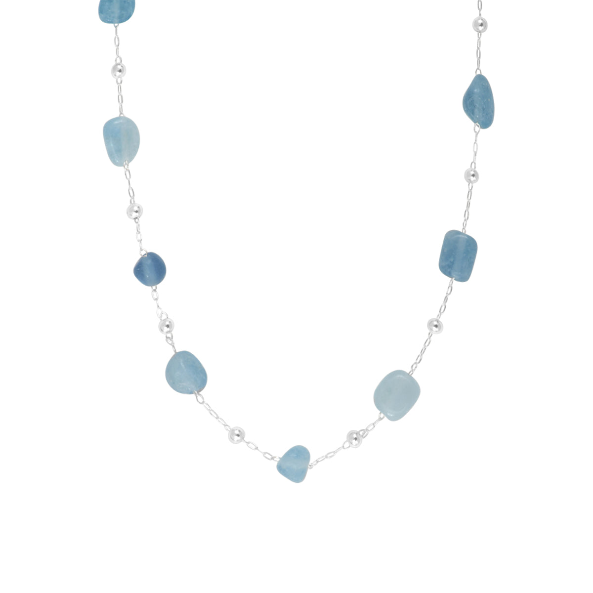 Collier Aiguemarine