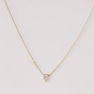 COLLIER COEUR DIAMANT