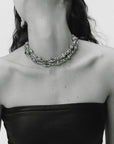 Collier Amarante Cabochons Multi