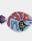 Porte Monnaie Poisson Bleu