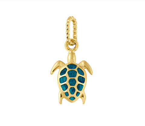 PENDENTIF TORTUE JUNGLE
