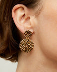 Boucles d'Oreilles Onde Lucky Mini Or