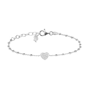 Bracelet Coeur Pavé