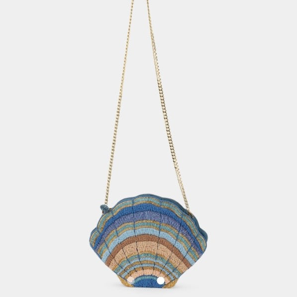 Sac Coquillage Turquoise