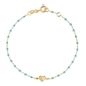 Bracelet Coeur Lucky Turquoise