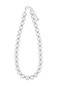Collier Perles Blanches