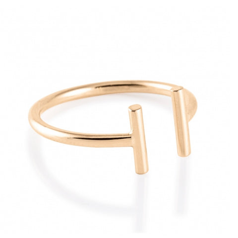 Bague Gold Strip