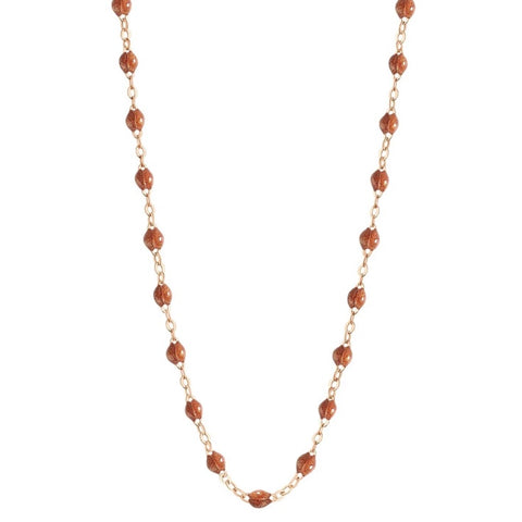 Collier Gigi 50cm Fauve
